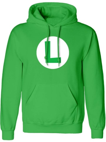 Hoodie in Grün