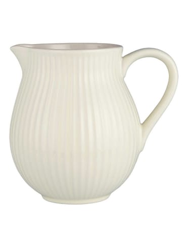 Kanne 2 Liter Mynte BUTTER CREAM Creme Weiß