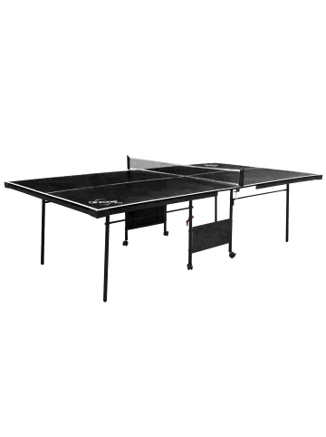Tischtennisplatte Offiziell in Schwarz 274.3x76.2x152.4cm