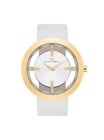 Uhr Lucrezia aus Echtleder in creme-weiß