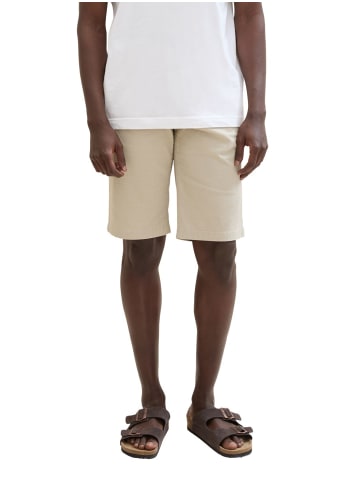 Short SLIM PRINTED CHINO slim in Beige