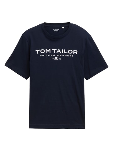 T-Shirt 4er Pack in Blau/Grau/Mintgrün/Weiß