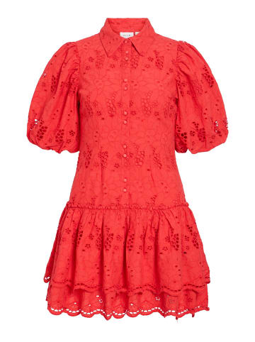 Minikleid in Hibiscus1