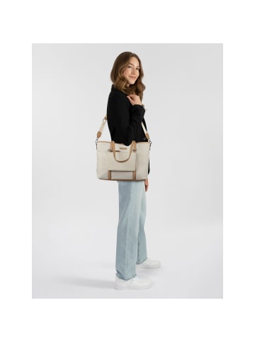 Jamila Shopper Tasche 43.5 cm mixed off white