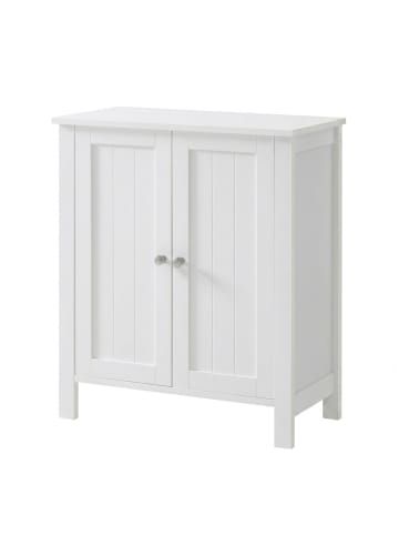 Badezimmerschrank in Weiß - (B)30 x (H)80 x (T)60 cm