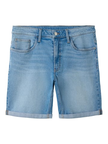 Jeansshorts in Medium Blue Denim
