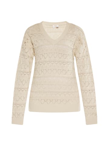 Damen Pullover in DUNKELCREME