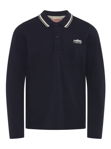 Poloshirt in marine