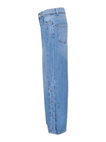 High-Waist Jeans Koghope Wide-Leg in light blue denim