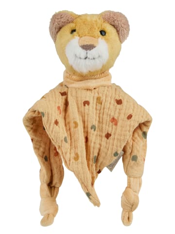Schmusetuch S LÖWE Leo in ocker