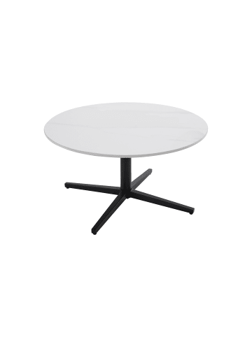 Couchtisch CUP in weiß - D 70, H 36,5 cm