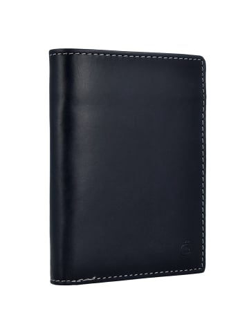 Esquire Dallas Geldbörse Leder 9 cm schwarz