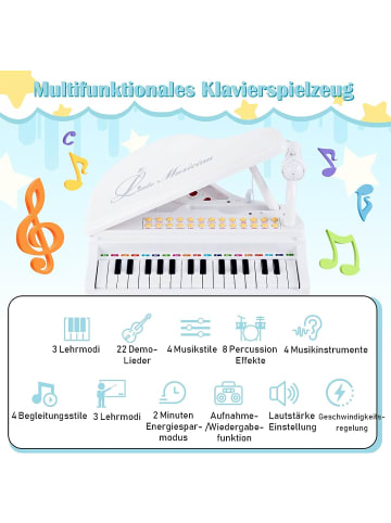 Keyboard 31 Tasten in Weiß
