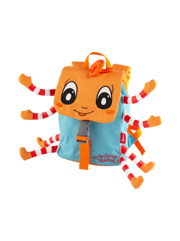 Kinder Rucksack Die kleine Spinne Widerlich in orange