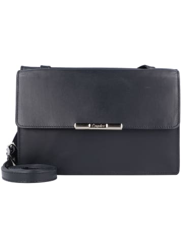 Helena Clutch Geldbörse RFID Leder 17,5 cm blau