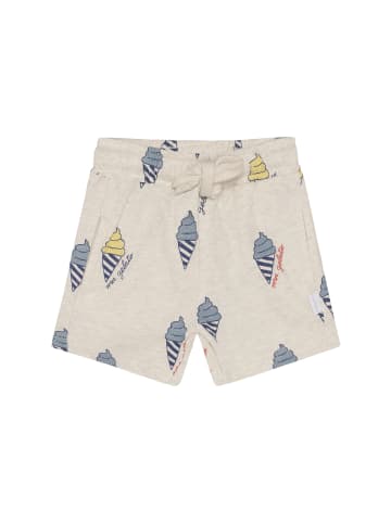 Shorts Regular Fit All Over Print in Oatmeal Melange