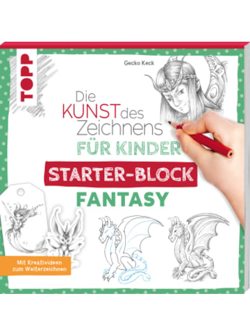 Buch - Die Kunst des Zeichnens für Kinder Starter-Block - Fantasy