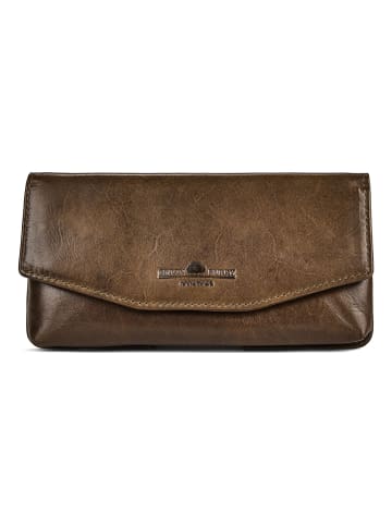 Newport Brillenetui Leder 1.5 cm british green
