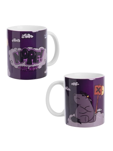 Pummel und Friends Tasse Grummeleinhorn - Nope Heute nicht 320 ml in weiß