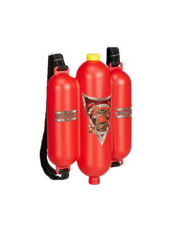Feuerwehr-Wasserspritze in Bunt