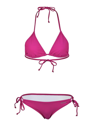 Bikini BECO-Basic Side Tie Triangle Bikini in berry-fuchsia