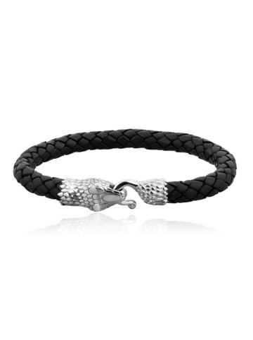 Armband 925 Sterling Silber Schlange in Silber