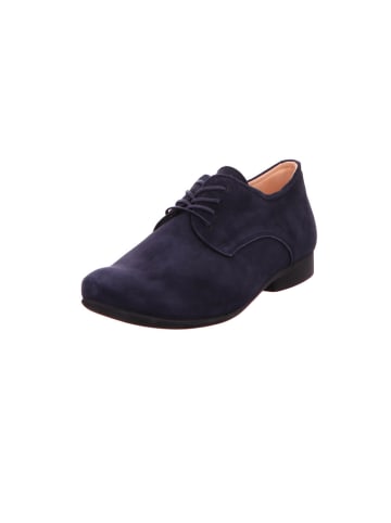 Schnürschuh in blau