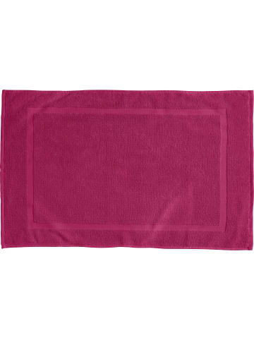 Frottier Duschvorlage Chicago in fuchsia