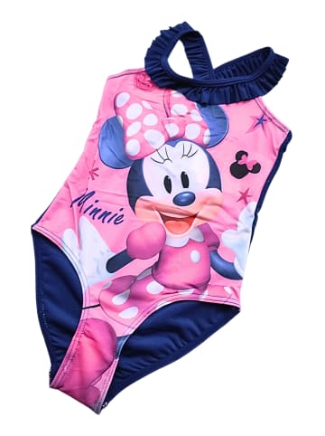 Badeanzug mit Rüschendetails Disney Minnie Mouse in Dunkelblau