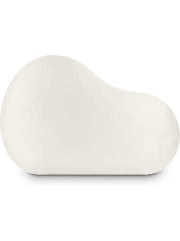 Großes Kissen in organischer Form Venezia in Beige