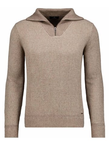 V-Ausschnitt Pullover in beige