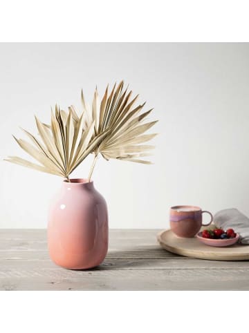 Vase Nek Perlemor Home in Rosa 22 cm