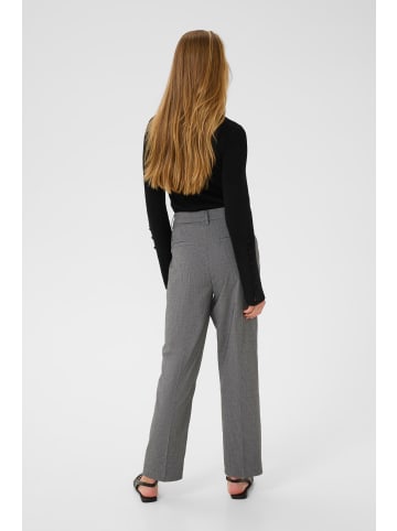 Hose KAellie Regular fit in Grey Melange / Chalk Stripe