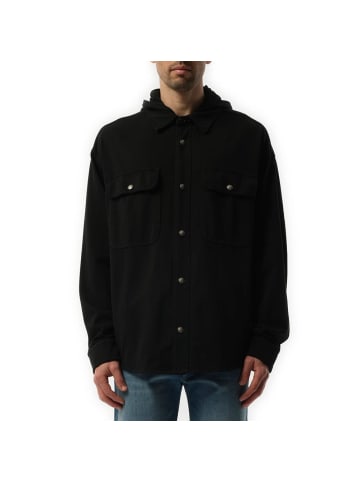 Schwarz Denim Hemd