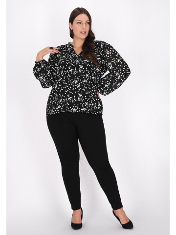 Women Plus Size Blouse in Black