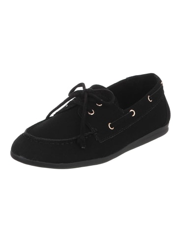 Halbschuh in Schwarz