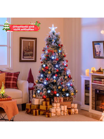 180cm Weihnachtsbaum Künstlich mit Beleuchtung in Grün