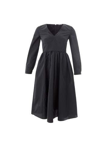 Schwarz Polyester Cocktail Kleid