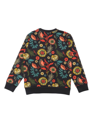 Sweatshirt Cheerful Flowers - Baumwolle (Bio)