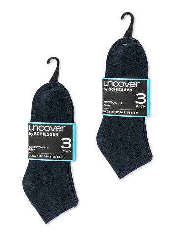 Sneakersocken Uncover in Blau