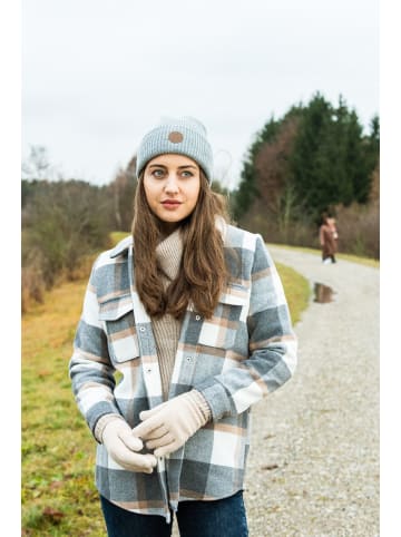 Strickmütze in grün