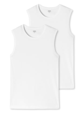 Unterhemd / Tanktop Basic in Weiß