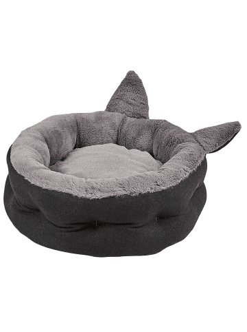 Tierbett KEPEZ in Grau - (W) 45 x (H) 15 x (L) 45 cm