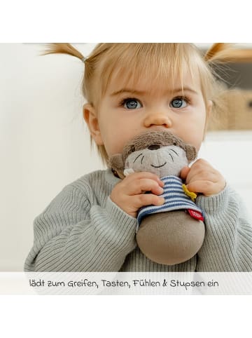 Steh-auf-Figur - Otter in braun,bunt