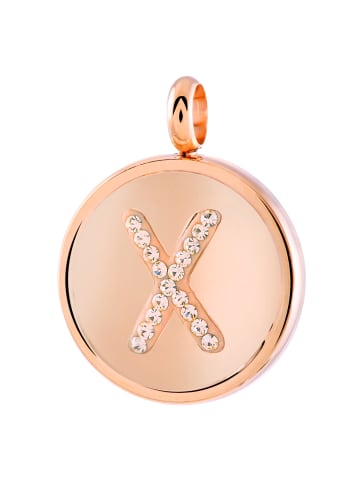 Anhänger "Buchstabe X" Rund