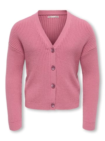 Strickjacke KOGMANDY LS SHORT BOXY CARDIGAN KNT in foxglove