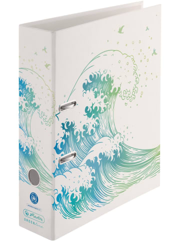 Motivordner maX.file A4 8cm Greenline Welle
