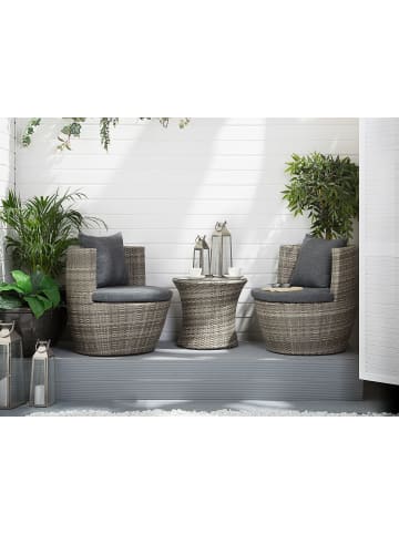 Kissenbezug CAPRI in Grau - (W) 70 x (H) 5 x (L) 60 cm