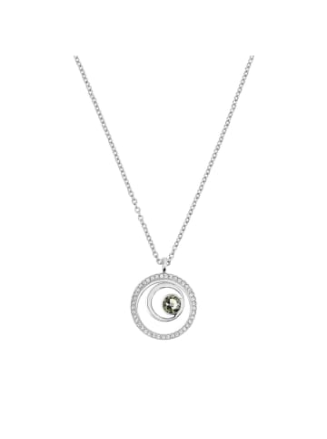 Kette mit Anhänger Edelstahl in silber