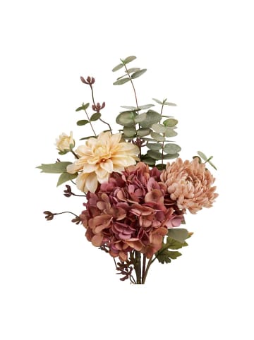 Wanddekoration Dahlia Mehrfarbig 30 x 25 cm